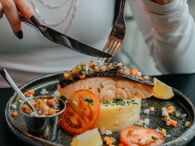 Brasserie Madeleine Le Mans Notre saumon